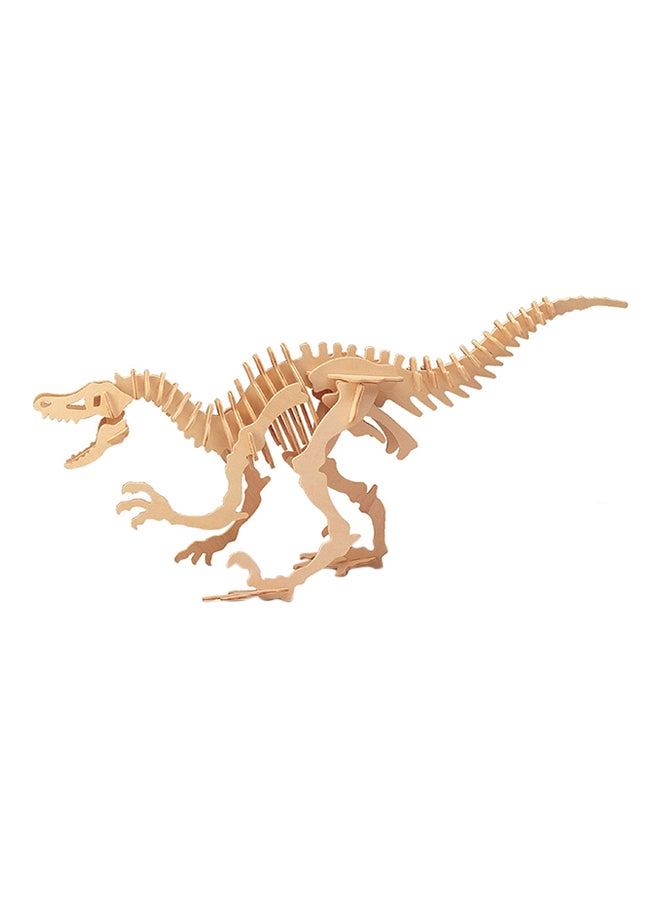Puzzled Velociraptor Dinosaur 3D Puzzle 1211  - Image 1