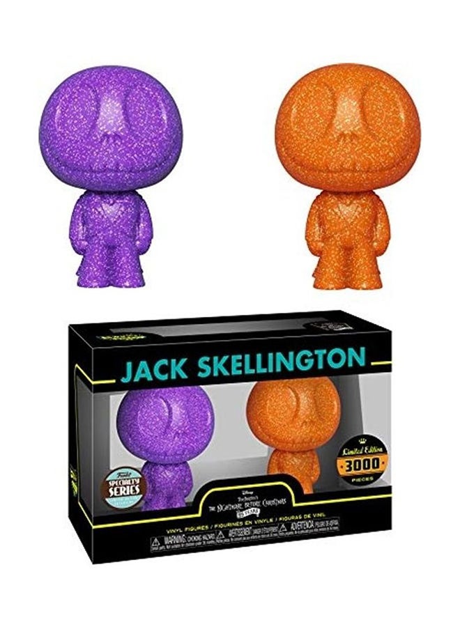Funko Nightmare Before Christmas Jack Skellington Figures Pack Of 2 4x8inch  - Image 2