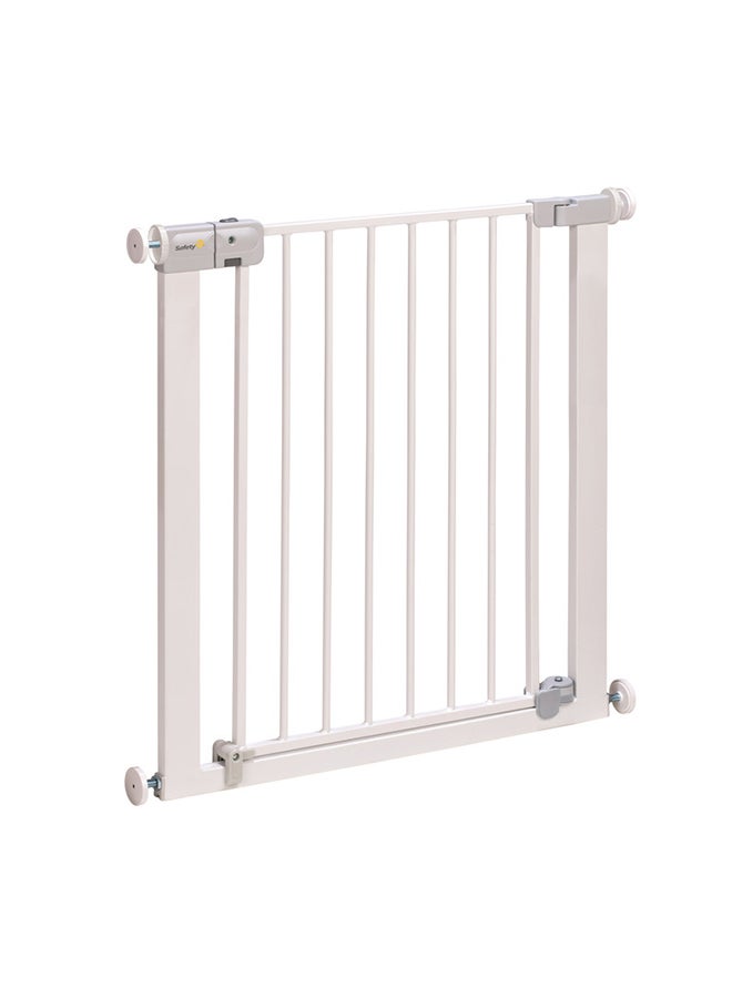 Safety 1st U-Pressure Fit Auto Close Door Gates White - Image 1