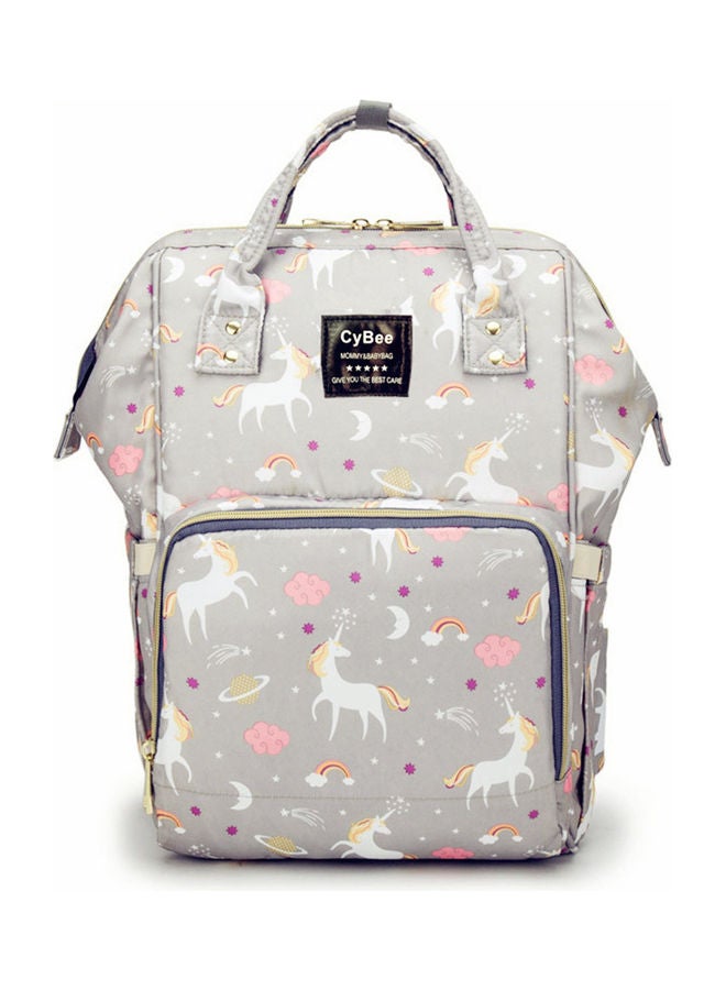 CyBee Printed Unicorn Mommy Bag  - Image 1