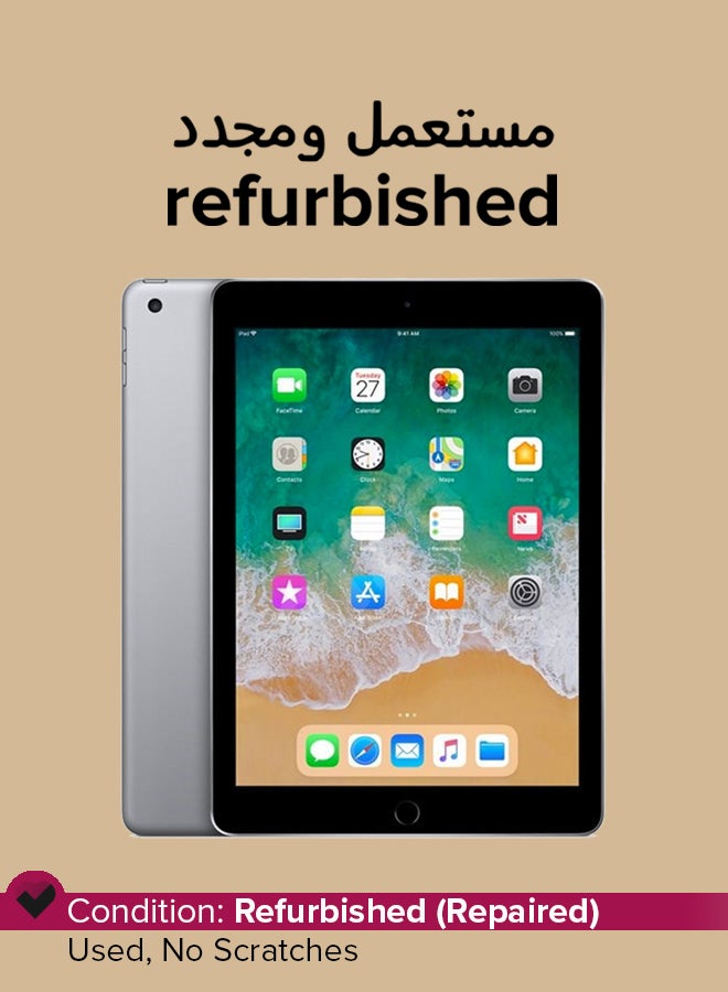 Apple - Refurbished - iPad 6 (2018) 9.7-Inch 2GB RAM 32GB WIFI - Space Grey - Image 1