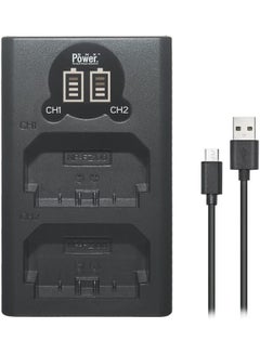 DMK Power FZ100 Mini Dual Charger for Sony Alpha9/A9/9R/9S Black  - Image 1