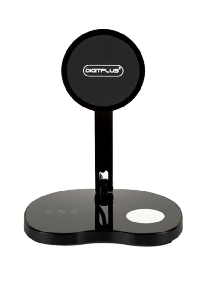 ديجيتبلس شاحن لاسلكي 3 في 1 أسود - Image 2