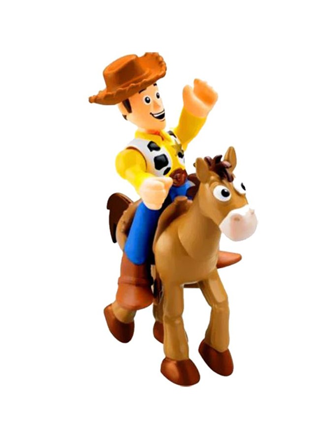 Toy Story - Disney And Pixar 3 Figure Woody With Bullseye - Image 1