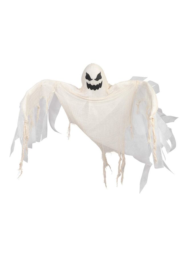 Amscan Fabric And Plastic Ghost Hanging Prop 5ft