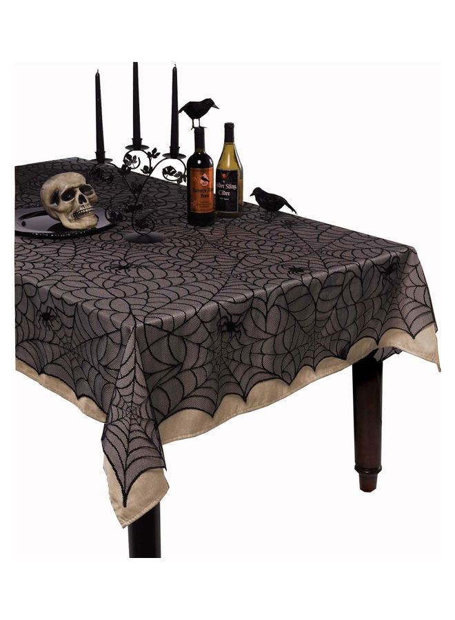 أمسكان Midnight Lace Table Cloth 60 x 84inch