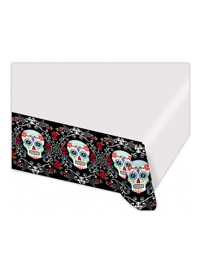 Amscan Day Of The Dead Plastic Table Cover 137x243cm