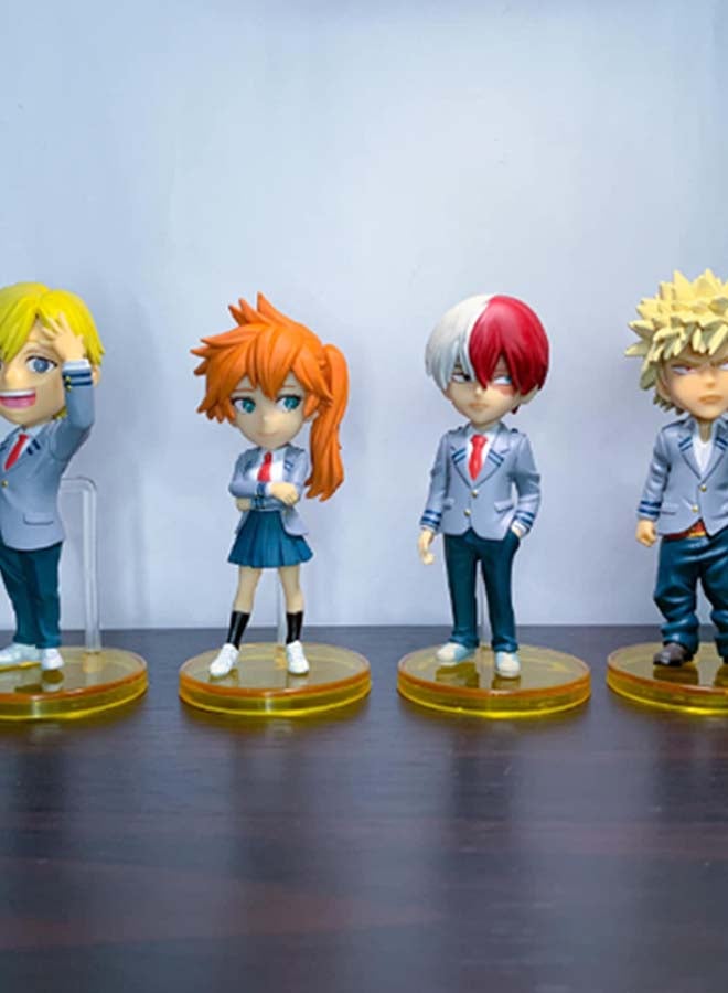 بانبريستو مجموعة مجسمات لشخصيات الأكشن من مسلسل "My Hero Academia" مكونة من 6 قطع. 2.75بوصة - Image 3