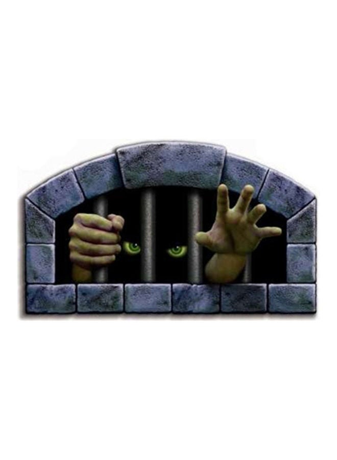 Amscan Cellar Dweller Wall Grabber Grey 12feet