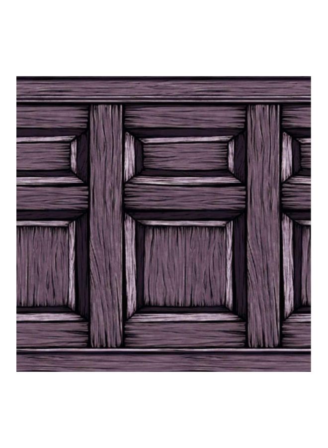 Amscan Wicked Wood Room Roll Grey 48 x 50inch