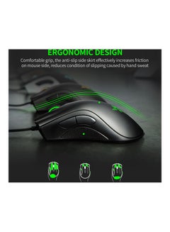 Razer DeathAdder Essential Wired Gaming Mouse Ergonomic Mice with 6400DPI Optical Sensor 5 Programmable Buttons Black (2021 Version) - v1632389590/N51013684A_3