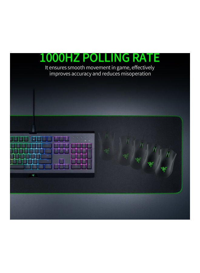 RAZER - Razer DeathAdder Essential Wired Gaming Mouse Ergonomic Mice with 6400DPI Optical Sensor 5 Programmable Buttons Black (2021 Version) Black - Image 1
