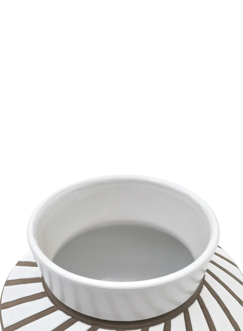 Switch Scandi Modern Design Ceramic Vase Unique Luxury Quality Material For The Perfect Stylish Home N13-008 White/Grey