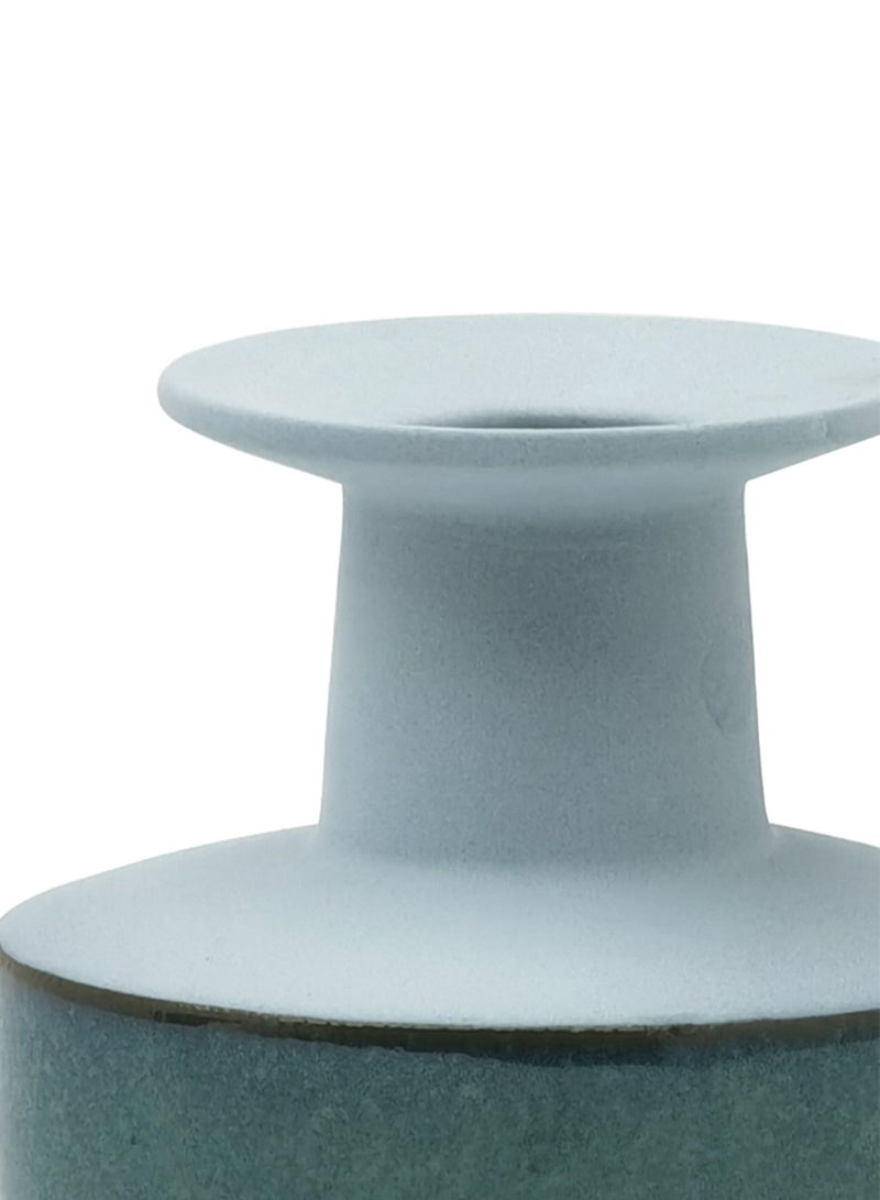 ebb & flow Modern Shape Ceramic Vase Unique Luxury Quality Material For The Perfect Stylish Home N13-031 - Image 2