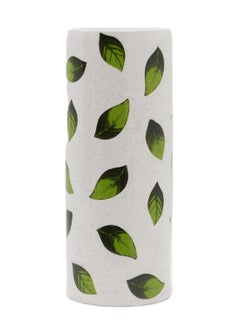 Switch Elegant Design Ceramic Vase Unique Luxury Quality Material For The Perfect Stylish Home N13-150 White/Green  - Image 1