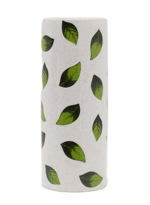 Elegant Design Ceramic Vase Unique Luxury Quality Material For The Perfect Stylish Home N13-150 White/Green