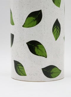 Switch Elegant Design Ceramic Vase Unique Luxury Quality Material For The Perfect Stylish Home N13-150 White/Green  - Image 3