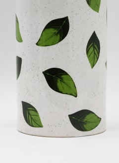 Switch Elegant Design Ceramic Vase Unique Luxury Quality Material For The Perfect Stylish Home N13-152 White/Green  - Image 3