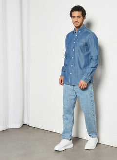 Only & Sons Basic Cropped Jeans Blue  - Image 2