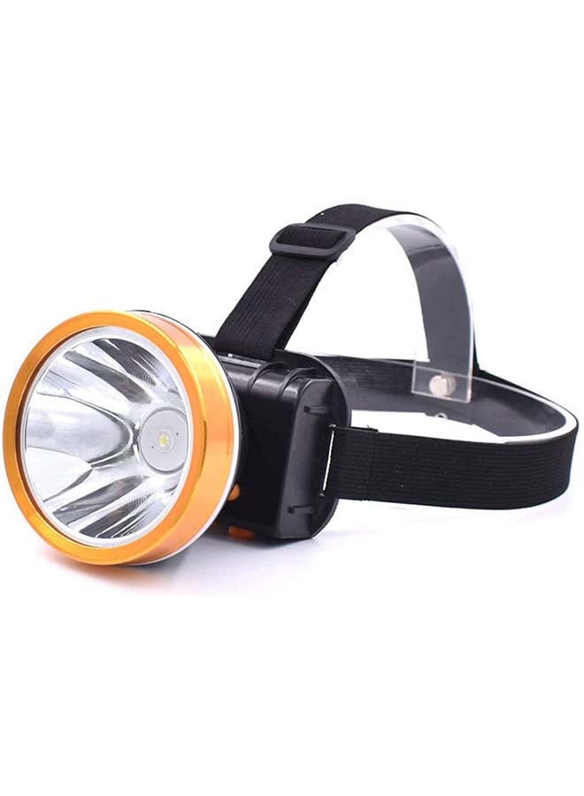 Generic LED Outdoor Rechargeable Head Torch Light with USB Charging 15x20cm 