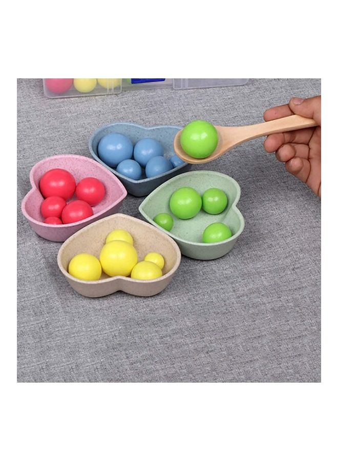 شو وو لعبة عد بطاقات الرياضيات ذات الخرز الخشبي، مقاس واحد One size  - Image 4