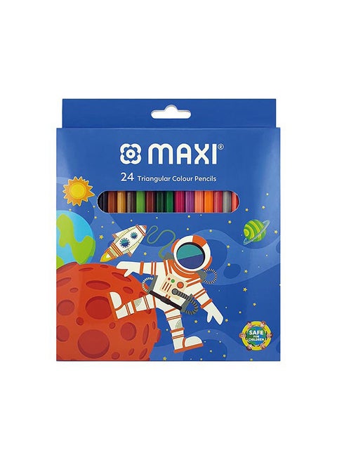 Color Pencils Pack of 24 Colors Multicolour