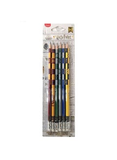Maped 6- Piece Harry Potter Design Graphite Pencil Multicolour  - Image 1