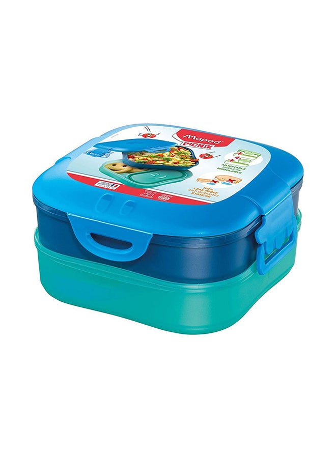 Maped Picnik 3 Compartment Lunch Box Multicolour - Image 1