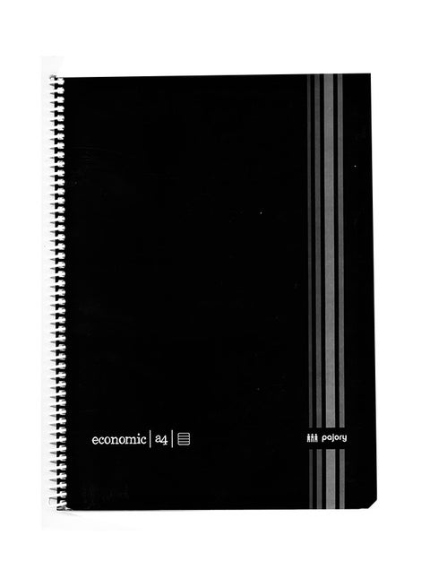 A4 Size Wire Bound Notebook 80 Sheets Multicolor