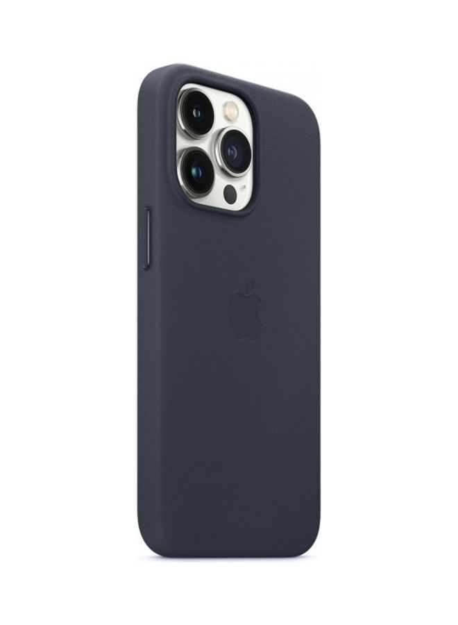 Artificial Leather Protective Case Cover For iPhone 13 Pro Blue