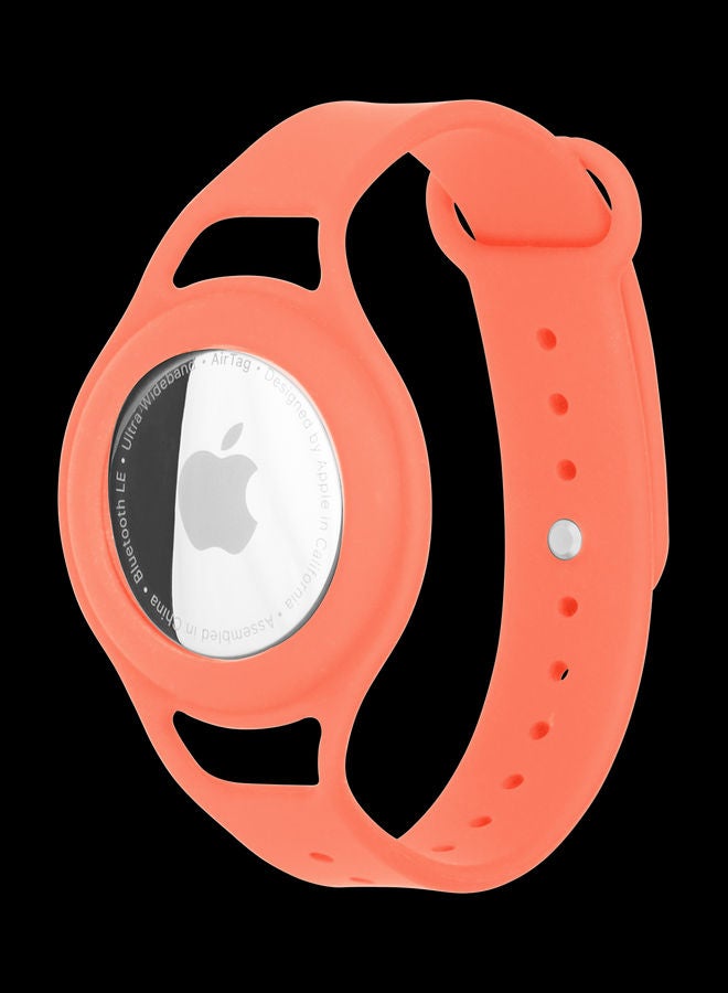 CASE-MATE - Apple AirTag Kids Bracelet Coral - Image 1