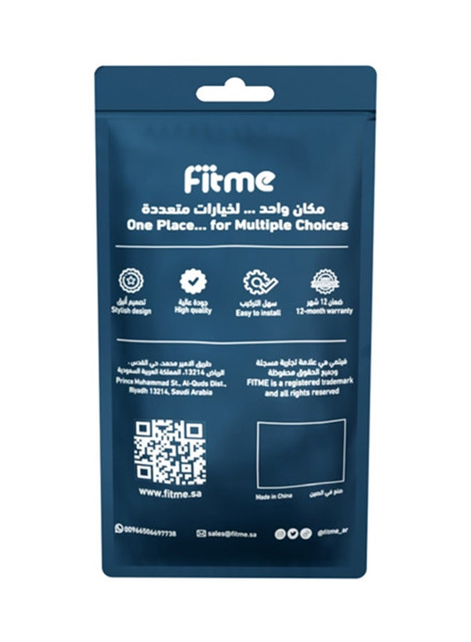 FITME - 2-Piece Silicone Long Case Set for Apple AirTag Orange/Purple - Image 1