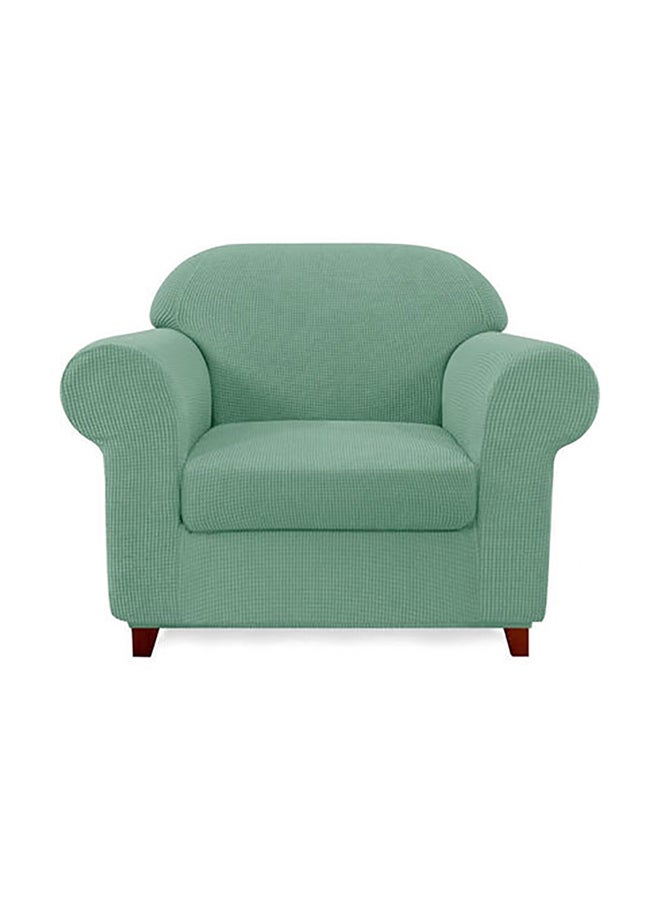 MTL Single Stretch Sofa Cover Green 90x140cm - Image 1