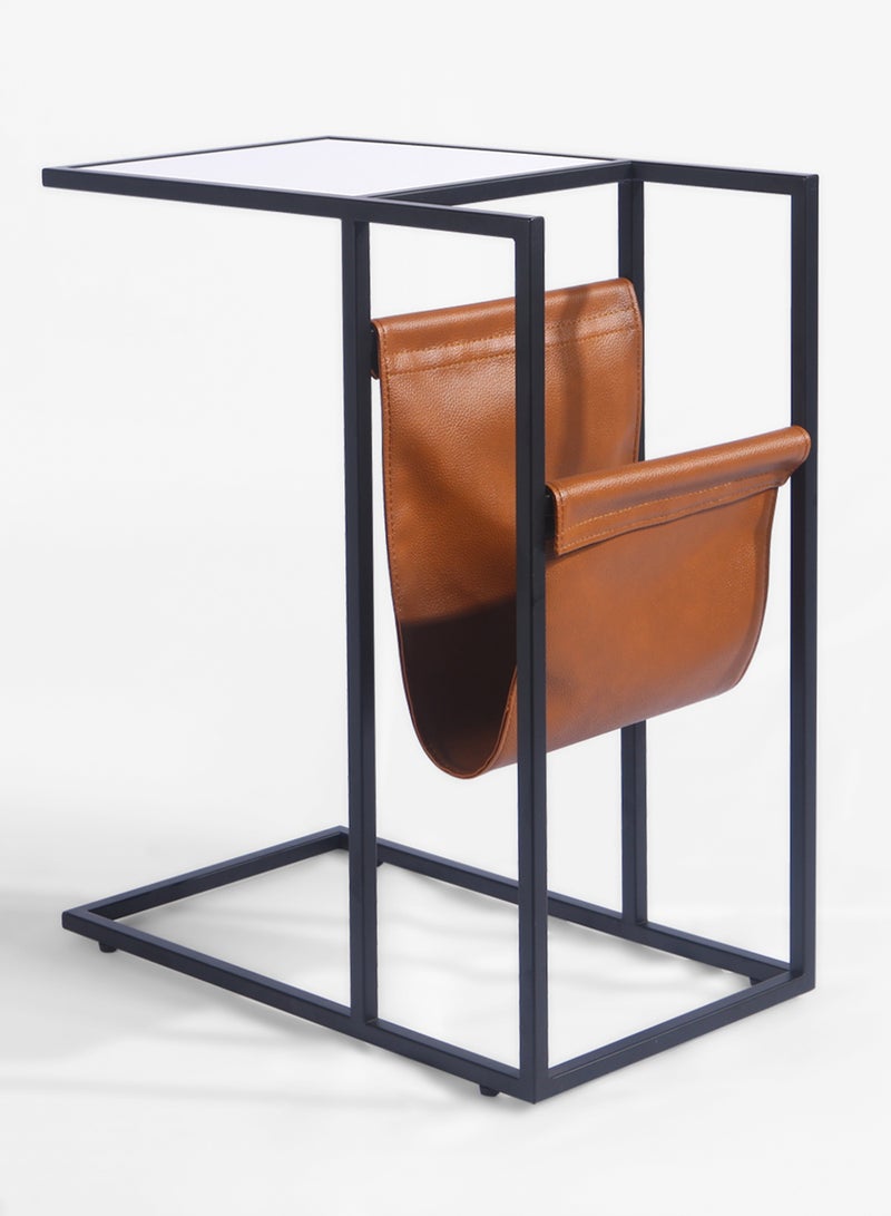 Switch - Side Table - In Black/Brown - Used Next To Sofa As Coffee Corner Black/Brown 315*550*650mm - Image 1