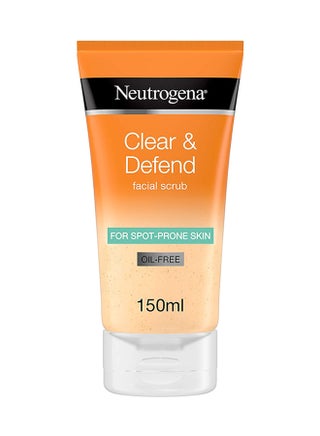 Clear And Defend Facial Scrub Multicolour 150ml - v1632404874/N50973138A_1