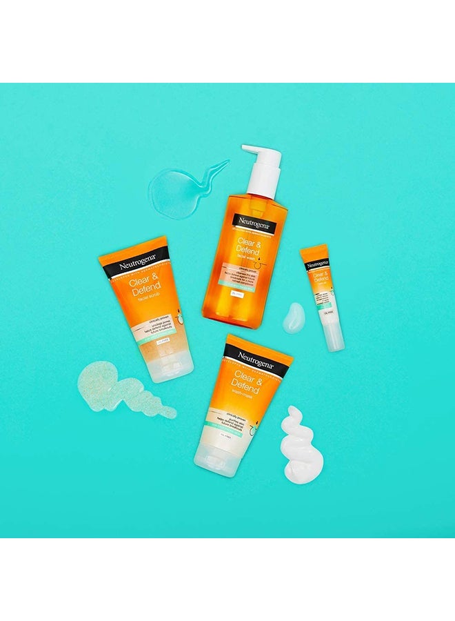 Clear And Defend Facial Scrub Multicolour 150ml