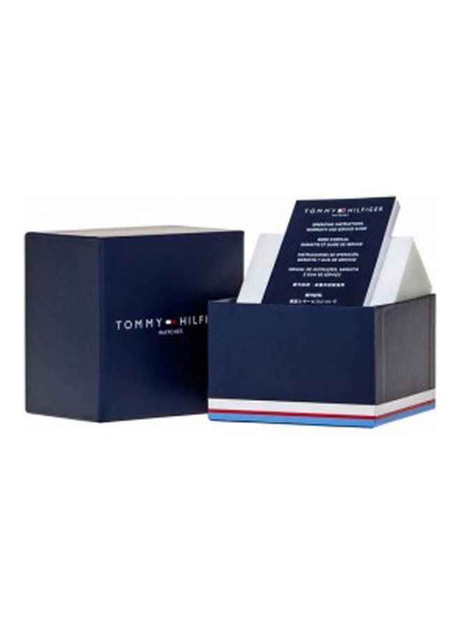 TOMMY HILFIGER Women's Round Shape Stainless Steel Analog Wrist Watch 38 mm - Blue - 1782003  - Image 2
