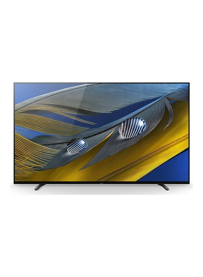 Sony - 77 Inch BRAVIA XR OLED A80J Smart Google TV, 4K 120FPS, UHD, HDR, XR-77A80J, 2021 Model XR77A80J Black - Image 1
