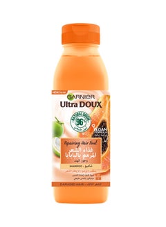 Hair food  Repairing Papaya  Ultra doux  Shampoo For Damaged Hair 350ml - v1632417192/N49978251A_1