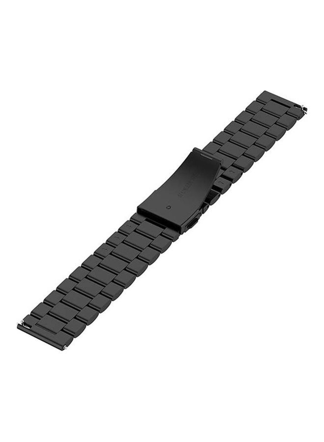 S-Color Stainless Steel Band Compatible with Huawei Watch 3/3 PRO Black - Image 5