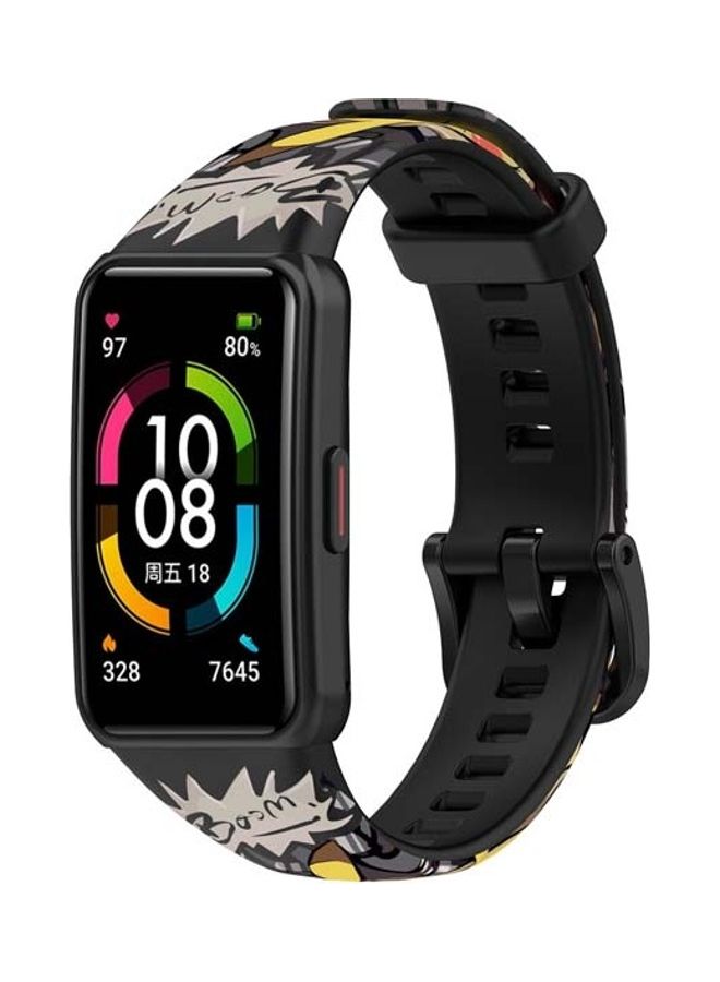 S-Color Silicone Strap Replacement Band Compatible with Huawei  6 Multicolor - Image 1