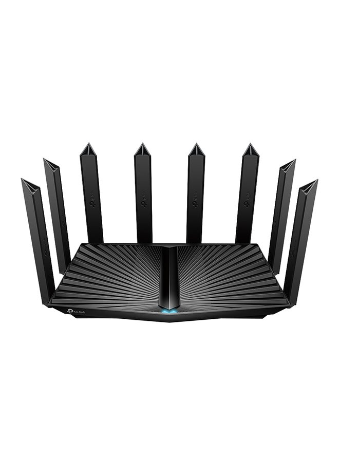 1500.0 mAh Archer AX90 AX6600 Tri-Band WiFi 6 Router, Powerful CPU, 2.5 Gbps WAN Port, 8 High-gain External Antennas, Built-in Antivirus, Parental Controls, Ideal for Gaming Xbox/PS5/Stream&4K/8K Black