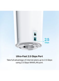 TP-LINK Deco X90 (Pack of 2) AX6600 Whole Home Mesh Wi-Fi 6 System White  - Image 5
