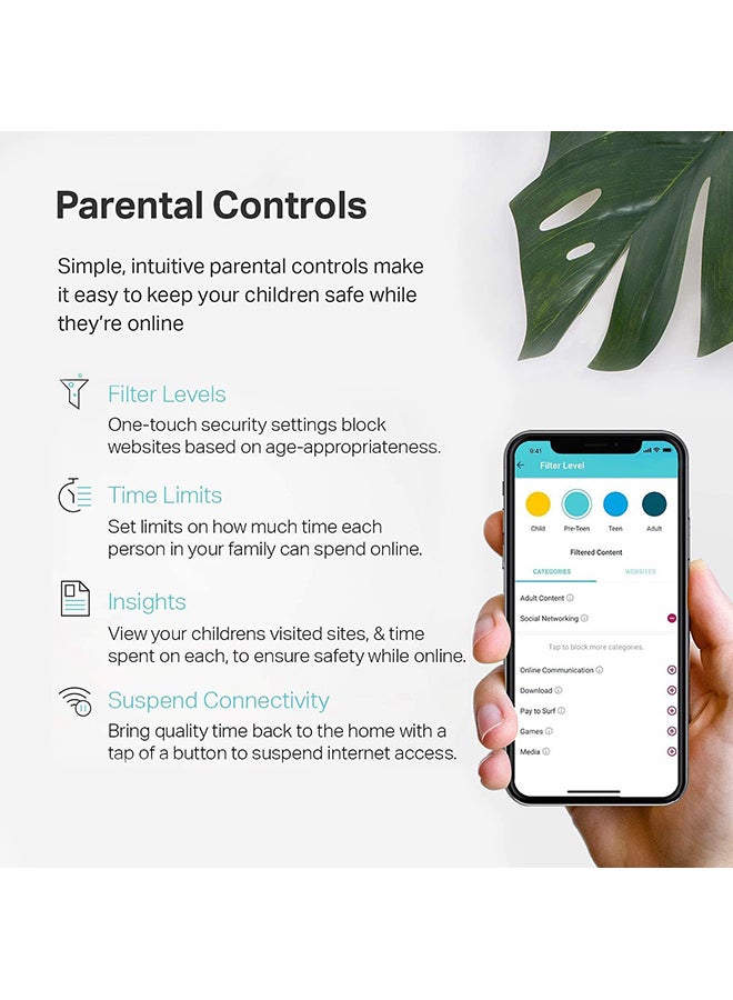 TP-LINK - Deco P9 (3-Pack) Whole Home Powerline Hybrid Mesh Wi-Fi System, Signal Through Walls, Coverage for 4-6 Bedroom Houses, 100 Devices Connectivity, One Wi-Fi Network Name, Parental Controls, Works with Alexa White - Image 1