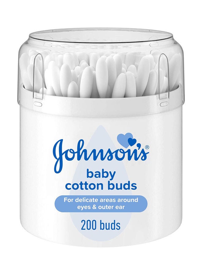 Johnson's 200-Piece Baby Cotton Buds  - Image 1