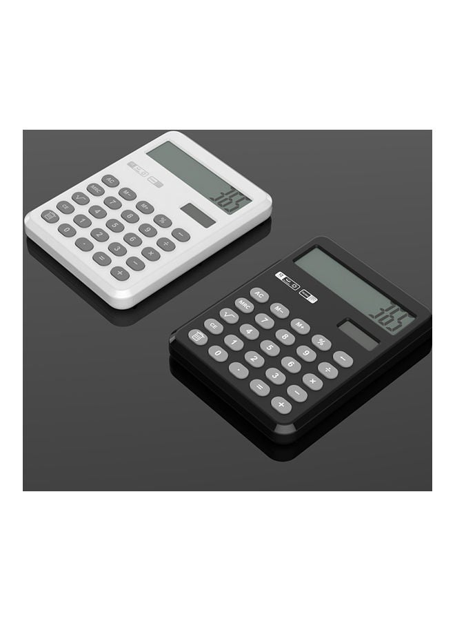 Generic Desktop Calculator With LCD Writing Tablet Black  - Image 5