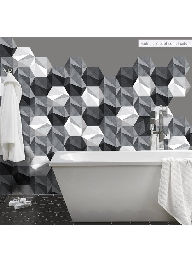 FUNLIFE Home Decoration Wall Sticker Grey - Image 3