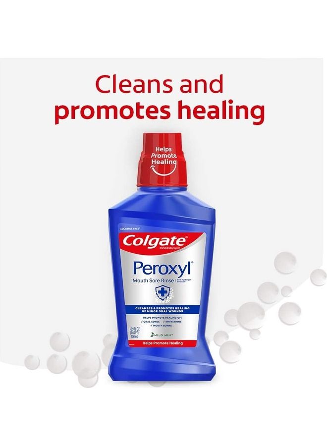 كولجيت غسول التهاب الفم بيروكسيل أبيض 237ملليلتر - Image 4