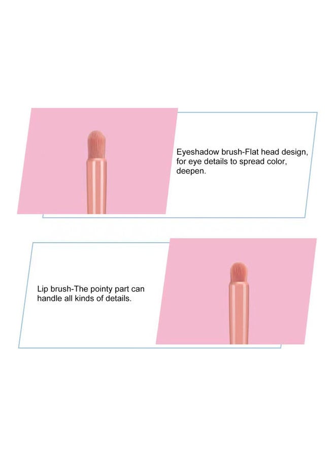 Generic 5-Piece Makeup Cosmetic Brushes Set Multicolour  - Image 2