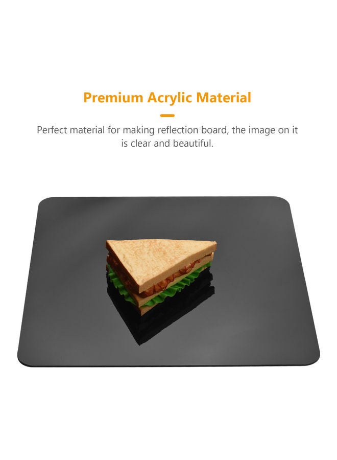 Generic Acrylic Sheet Reflection Board Black  - Image 2